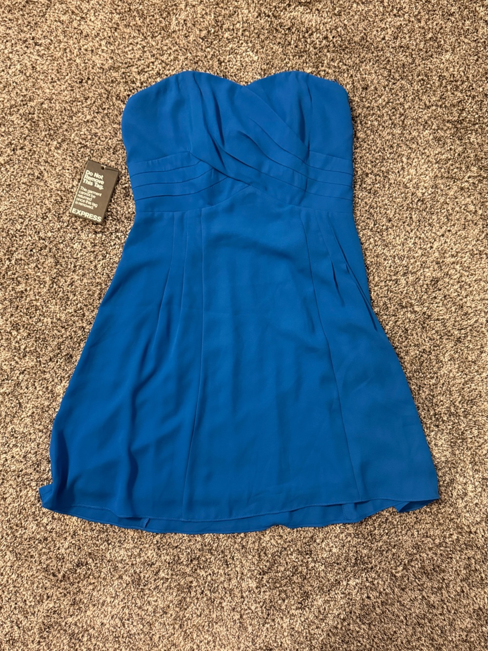 Express Cobalt Blue Dress with Tag
